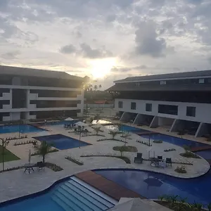  Apartamento Maravilhoso Resort, Em Frente A Belíssima Do Cupe - Brasil